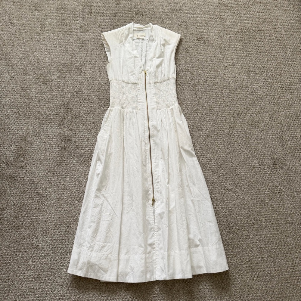 Anthropologie White Dress